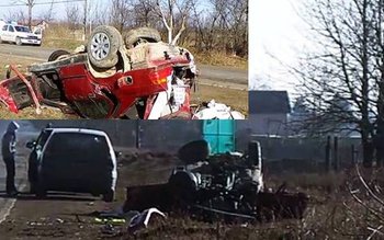 Accident grav! Soţ şi soţie …