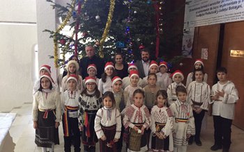 Colindul sfânt a ajuns la …