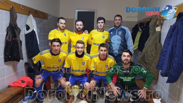 Doi dorohoieni campioni cu echipa UAIC la Cupa Universitară la fotbal 