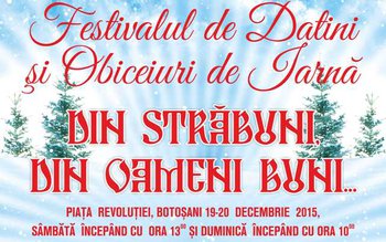 Festivalul de datini și obiceiuri …