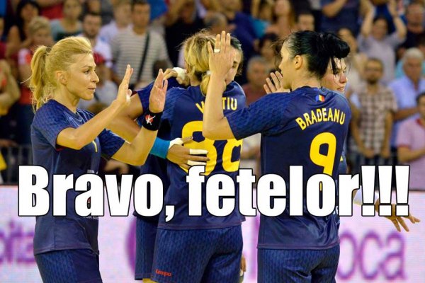 România se califică în semifinalele Campionatului Mondial de handbal feminin