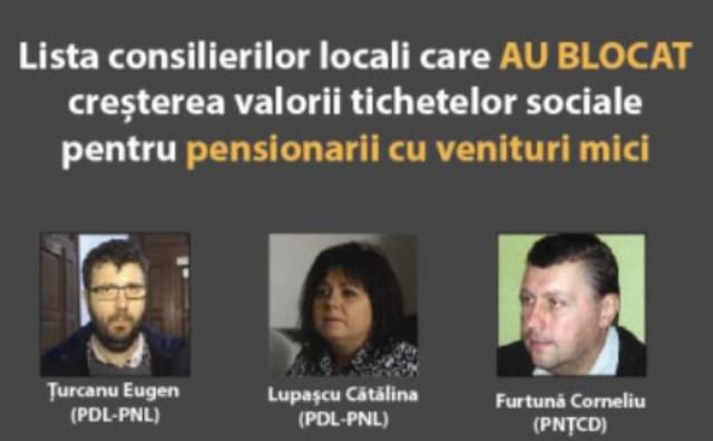 Portariuc: „Nu înțeleg această răutate politică, în prag de Crăciun” - 	CL a respins dublarea tichetelor sociale pentru pensionari