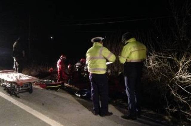 Bărbat din Botoșani decedat într-un accident rutier cumplit! Mai multe mașini implicate! - FOTO
