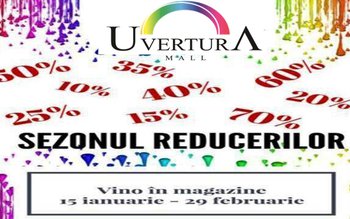 Sezonul reducerilor la Uvertura Mall …