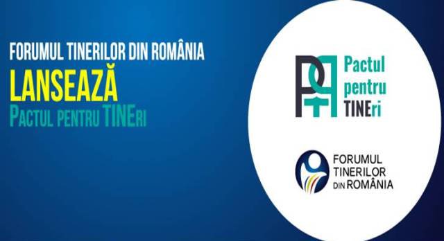 Forumul Tinerilor din România lansează Pactul pentru TINEri !