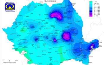 Ger de crapă pietrele, temperaturi …