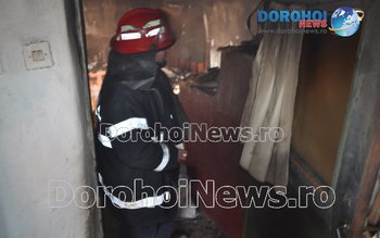 Incendiu la Pădureni! Bărbat carbonizat …