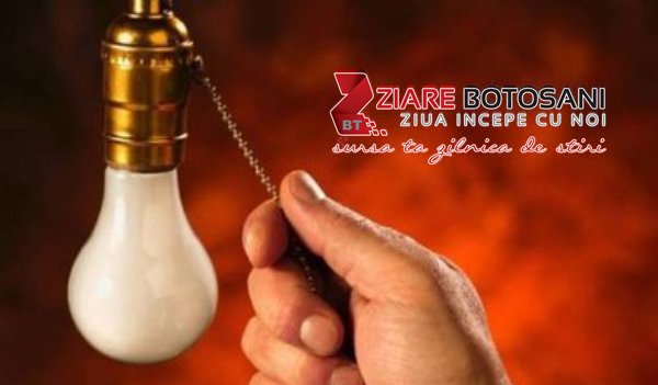 Noi întreruperi de energie electrică în județul Botoșani. Vezi zonele afectate!