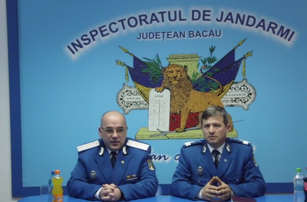 Şeful jandarmilor botoşăneni, împuternicit la comanda Inspectoratului de Jandarmi Judeţean Bacău