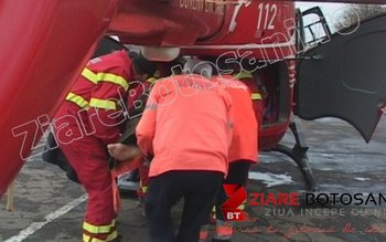 Elicopterul SMURD chemat la Botoșani …