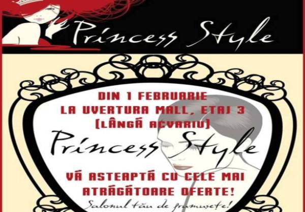 Noutate pe piața beauty & style în Uvertura Mall - Princess Style Salon