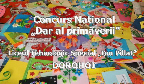 Invitaţie la concurs: „Mărţişorul, dar al primăverii !”