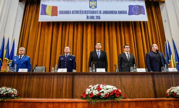 Evaluare a activităţii desfăşurate de Jandarmeria Română în anul 2015