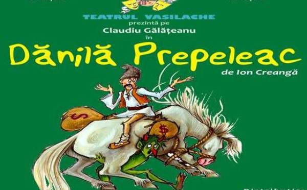 Vezi ce spectacol a pregătit Teatrul „Vasilache” în această duminică pentru cei mici