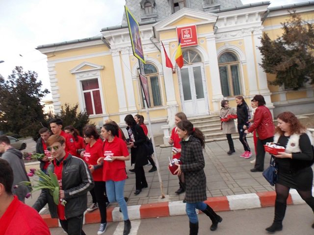 Social-democrații botoșăneni alături de femei, de ziua lor - FOTO