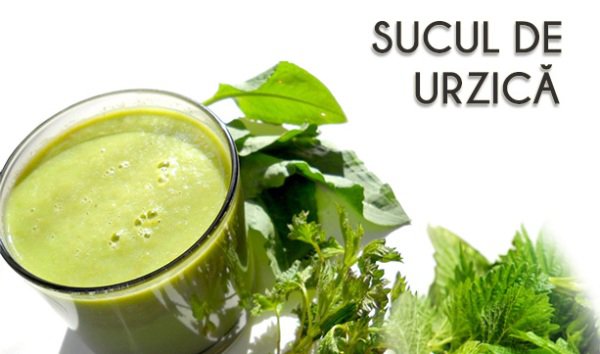 Sucul de urzică detoxifiază organismul și combate anemia