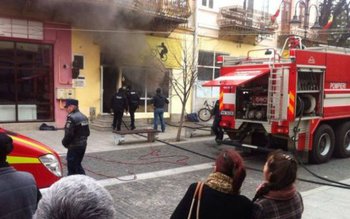 Un magazin din Centrul Vechi …