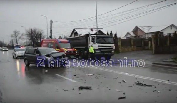 Accident deosebit de grav la Lebăda! Două persoane au ajuns la spital