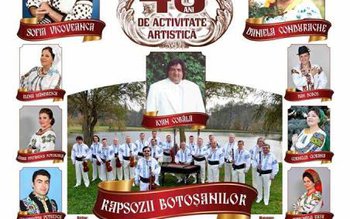 Spectacol al Orchestrei „Rapsozii Botoșanilor” …