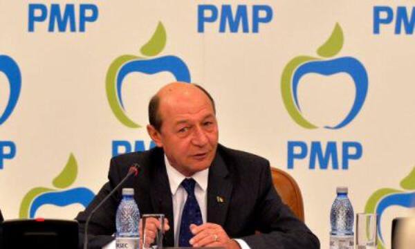 Traian Băsescu a fost ales președinte al Partidului Mișcarea Populară