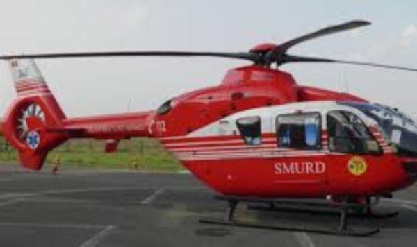 Elicopterul SMURD chemat la Botoșani pentru un suspect de gripă porcină, aflat în stare gravă