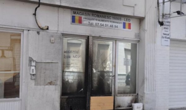 Caz revoltător în Franţa. Un magazin al unui român, incendiat de 2 poliţişti, din motive rasiale
