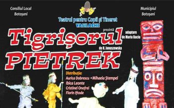 Tigrişorul Pietrek, duminică, la Teatrul …