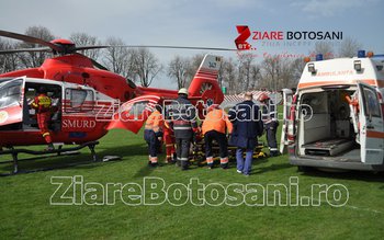 Elicopter SMURD chemat la Dorohoi …