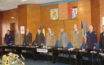 Trei ofiţeri botoşăneni în misiune …