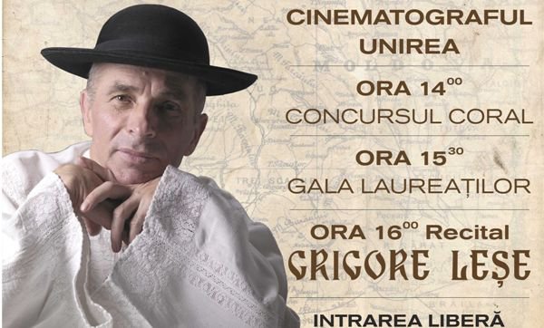 Concurs Coral de Cântece Naţionale Româneşti la Cinematograful „Unirea” Botoşani