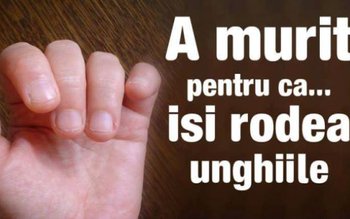 Rosul unghiilor, un obicei care …