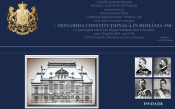 Muzeul Judeţean Botoşani anunță că …