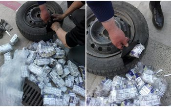 Țigări de contrabandă descoperite la …