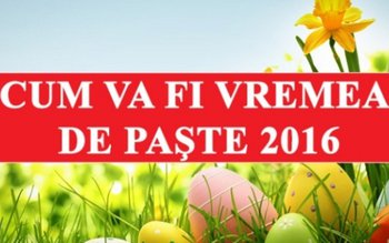 Cum va fi vremea de …