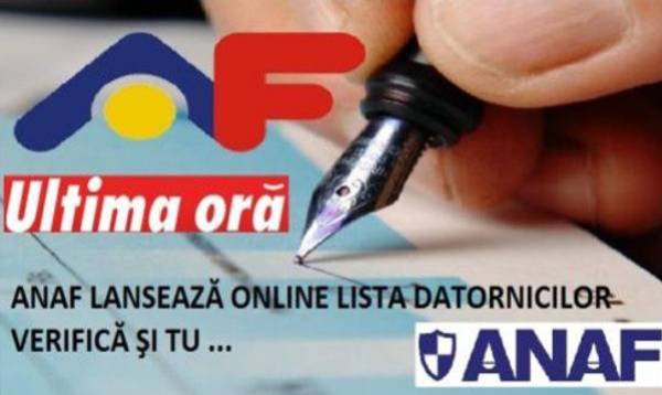 Primele liste cu datornicii la stat au fost publicate de ANAF. Cine are restanţe de minim 50 mii lei