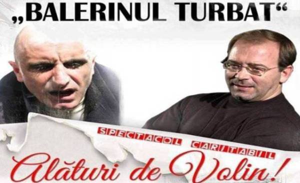 „Balerinul turbat” spectacol umanitar jucat pentru actorul Volin Costin