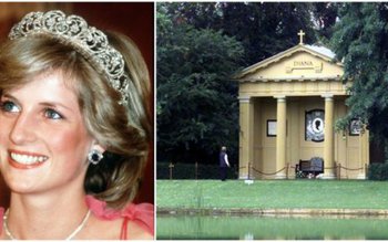 Cum arată mormântul Prințesei Diana, …