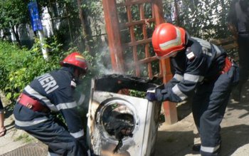 Incendiu generat de un scurtcircuit …