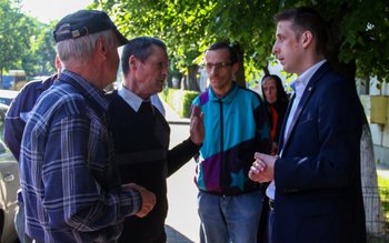 Primarul Ovidiu Portariuc s-a întâlnit …