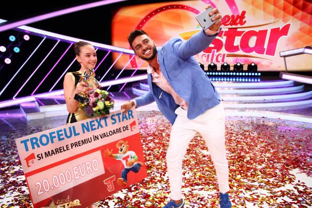 Botoșăneanca Andreea Tucaliuc este marea câștigătoare a celui de-al șaselea sezon „Next Star”! - VIDEO