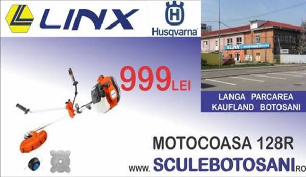 Magazinele LINX din Botoșani vă recomandă motocoase Husqvarna pentru iarbă și arbuști
