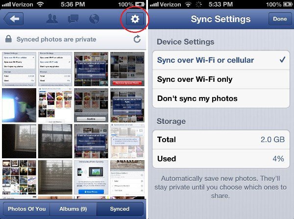 Facebook va şterge fotografiile din albumul Synced existent în conturile utilizatorilor