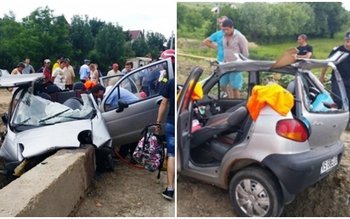 Accident grav în Iaşi. Șoferul …