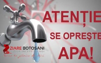 Faceți-vă rezerve de apă! Marți …