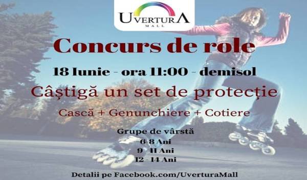 Concurs de role și distracție la Uvertura Mall