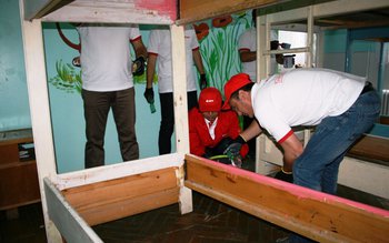 Voluntarii E.ON în vizită la …