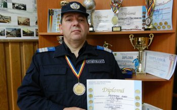 Jandarm botoşănean pe podium la …