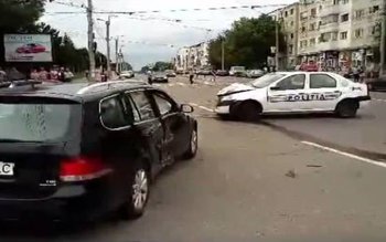 Accident la Botoșani, cu maşina …