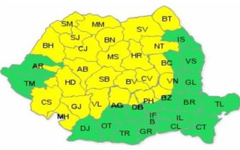 Atenție botoșăneni VINE! Cod galben …