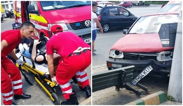 GRAV! O șoferiță din Botoșani a spulberat șapte persoane aflate pe trotuar